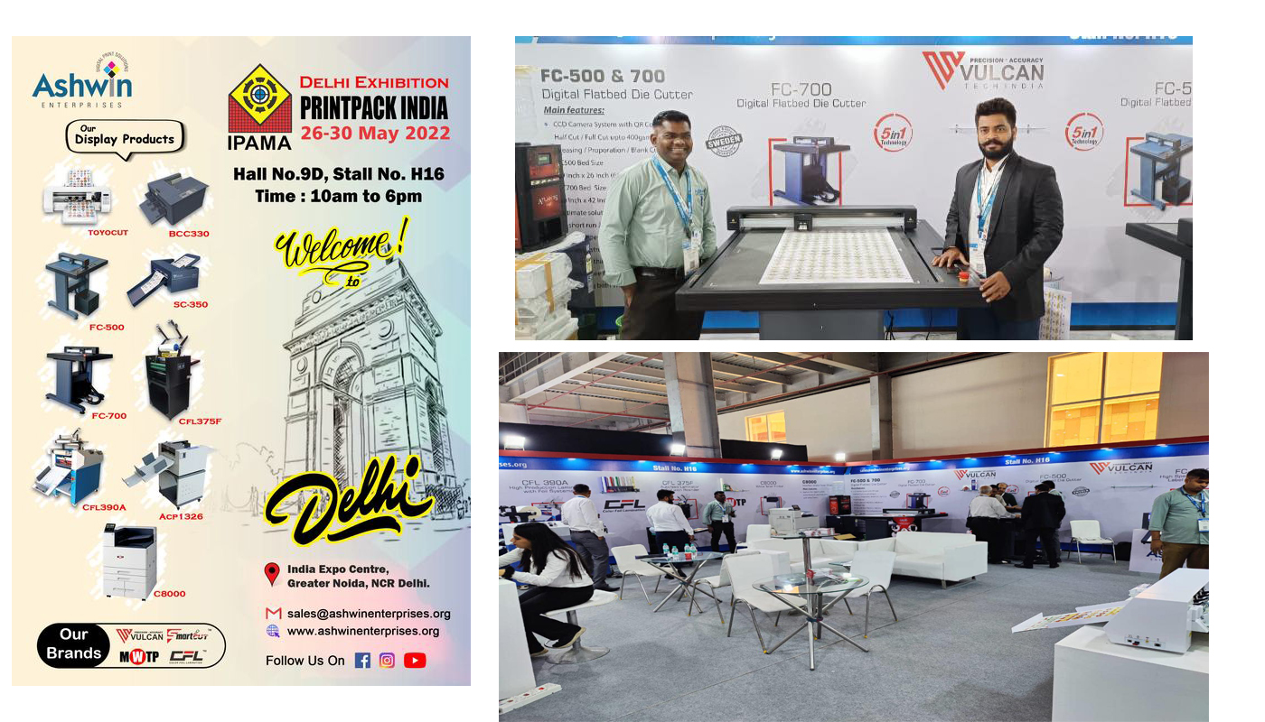 Ashwin Enterprises at Printpack India Delhi Exhibition 2022