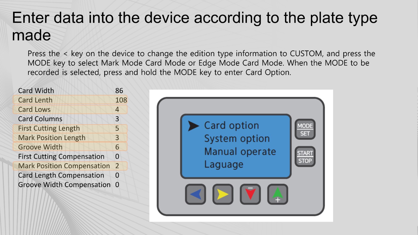 How to make custom card with CC330 card cutter