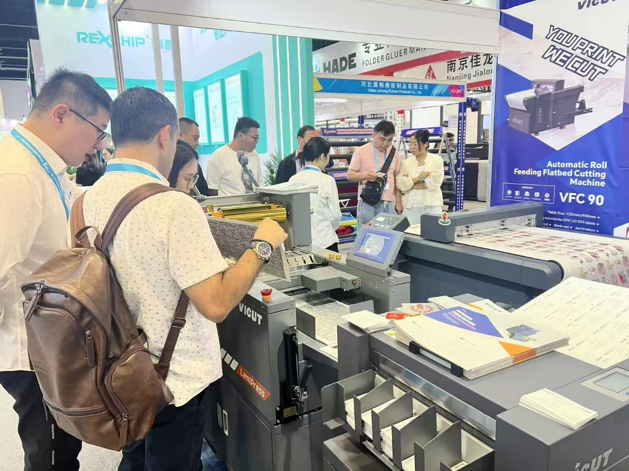 VICUT Makes a Splash at CHINA PRINT 2025