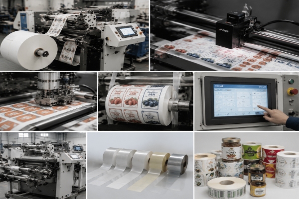 Roll Label Die Cutting Machine
