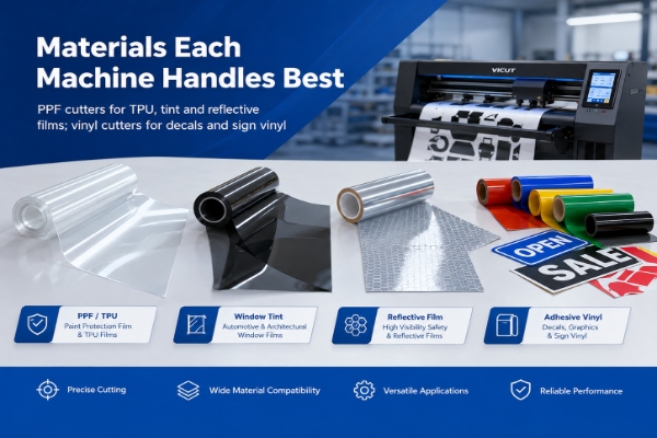 Materials Each Machine Handles Best Materials Each Machine Handles Best
