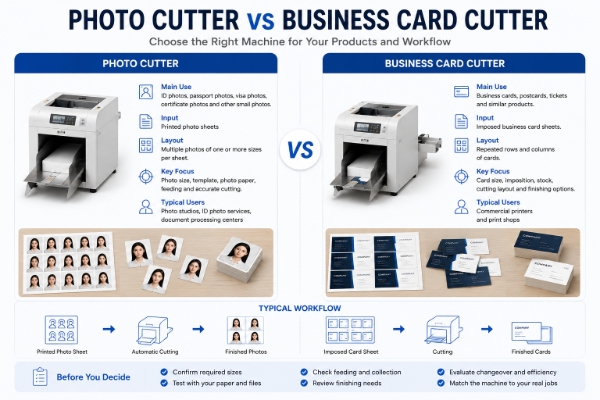 Photo Cutter vs Business Card Cutter Photo Cutter vs Business Card Cutter