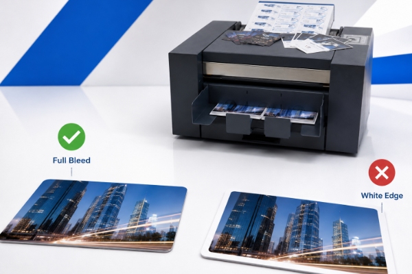 Full-Bleed Business Card Cutting: Registration, Bleed and White-Edge Prevention Full-Bleed Business Card Cutting: Registration, Bleed and White-Edge Prevention