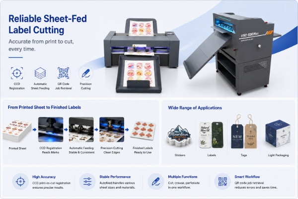 Single-Head vs Dual-Head Sheet Label Cutter: Which Setup Fits Labels and Packaging? Single-Head vs Dual-Head Sheet Label Cutter: Which Setup Fits Labels and Packaging?