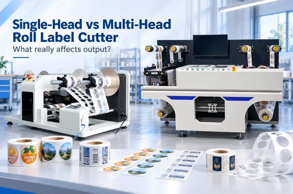 Single-Head vs. Multi-Head Roll Label Cutters