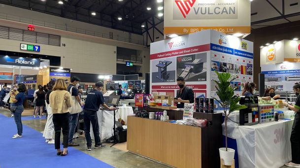 Vulcan Thailand Dealer at Bangkok Ad & Sign Expo 2022
