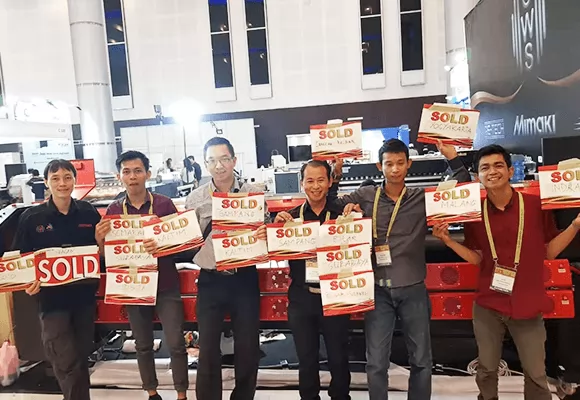 2019 Sign exhibition Indonesia