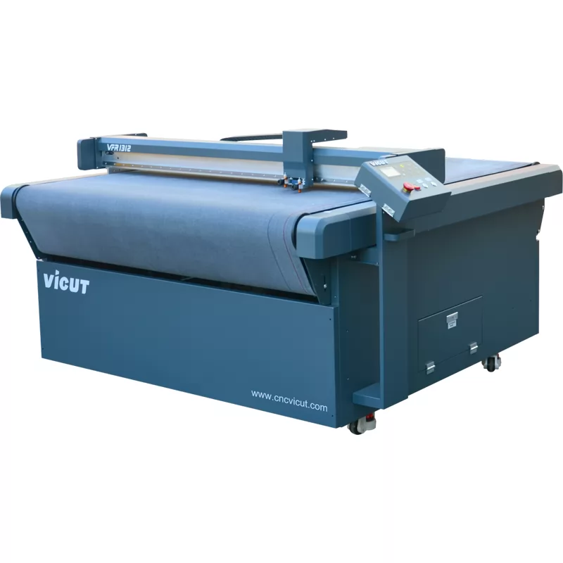 Dual Heads Roll Feeding Digital Flatbed Cutting Machine