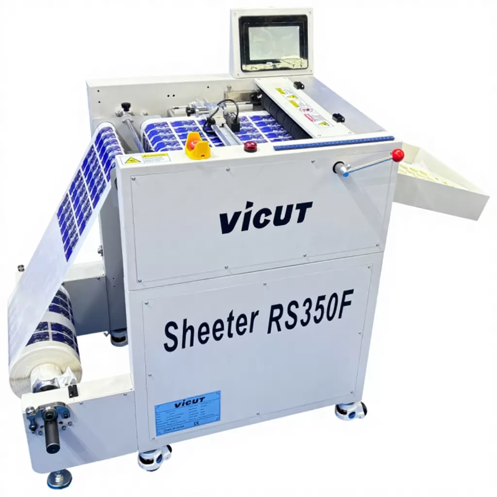 Roll into Sheet Cutter RS350F