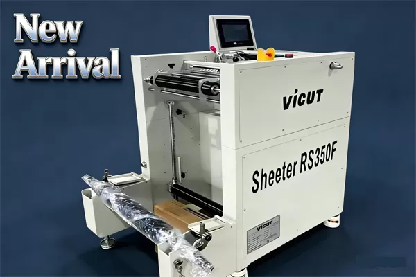 Vicut RS350F Roll to Sheet Cutter Goes Live