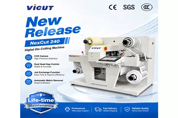 New Product Release: NexCut240--A Cost-Effective Digital Label Finishing Solution