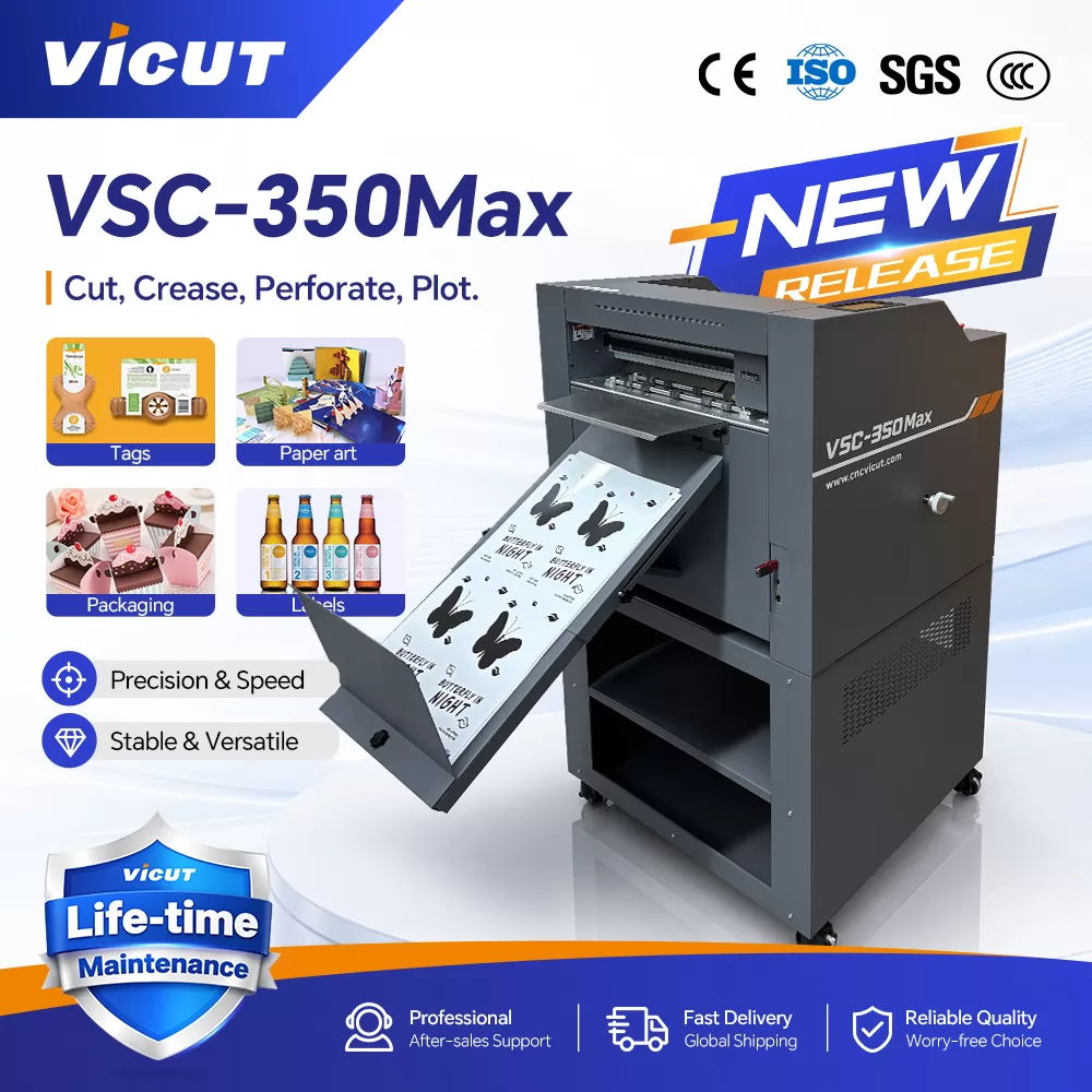 Automatic Sheet Fed Die Cutting and Creasing Machine VSC-350MAX
