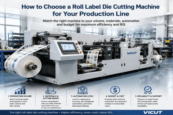 How to Choose a Roll Label Die Cutting Machine for Your Production Line