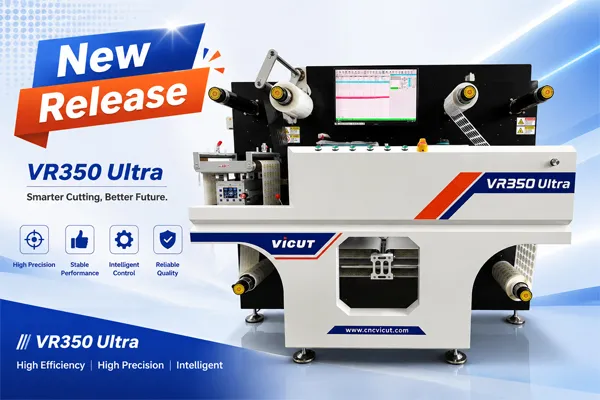 VICUT Unveils Upgraded VR350 Ultra Roll Digital Label Cutter