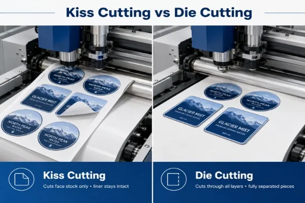 Kiss Cutting vs Die Cutting: What's the Difference and Which Do You Need?