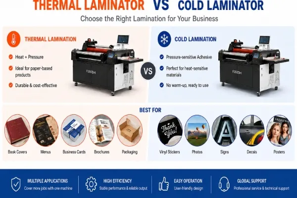 Thermal Laminator vs Cold Laminator: Which Is Right for Your Business?