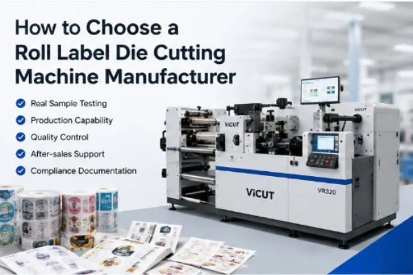 How to Choose a Roll Label Die Cutting Machine Manufacturer