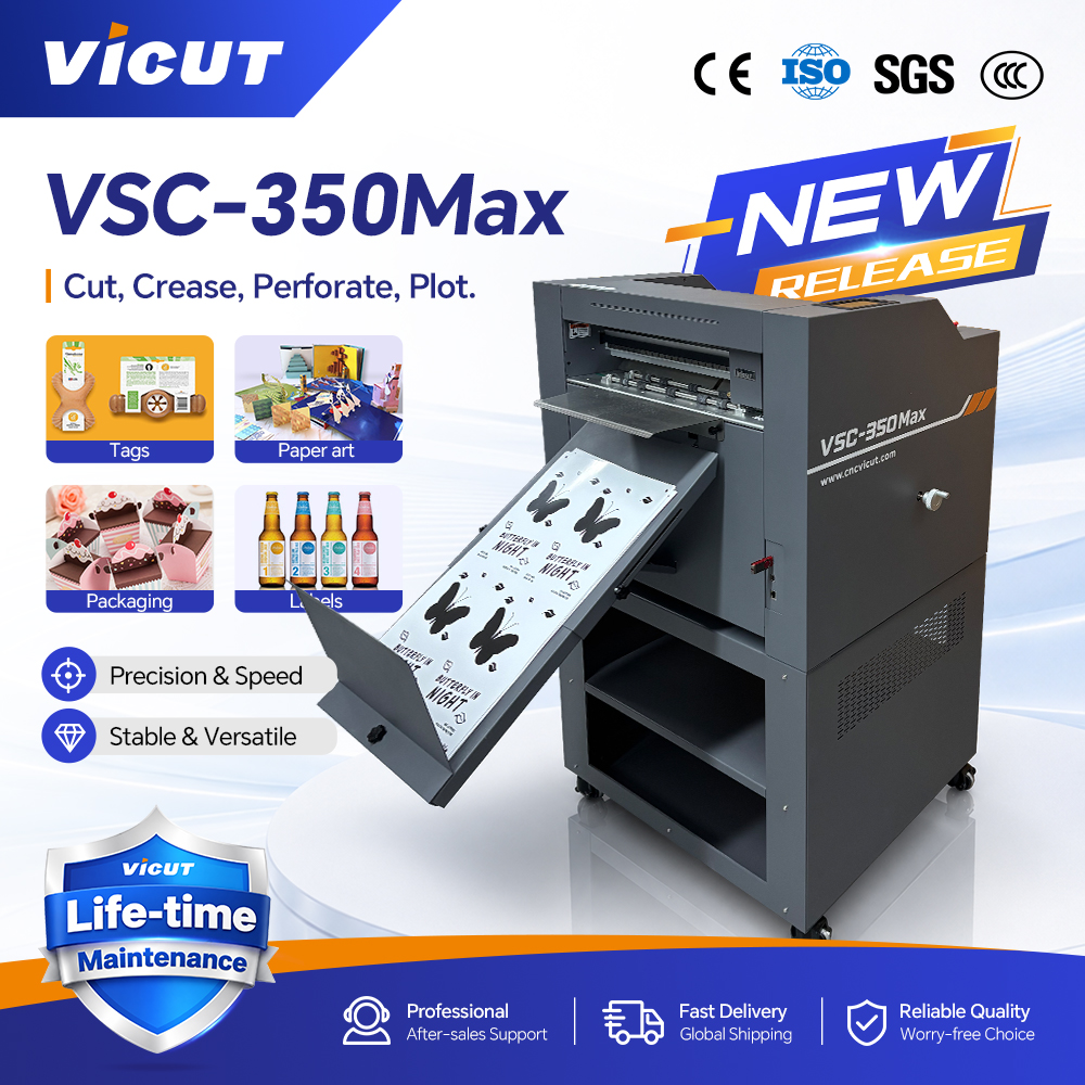 Automatic Sheet Fed Die Cutting and Creasing Machine VSC-350MAX