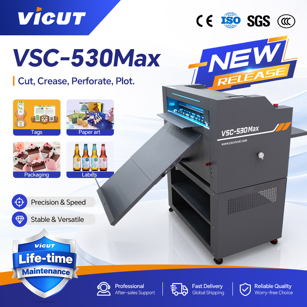 Automatic Sheet Fed Die Cutting and Creasing Machine VSC-530MAX